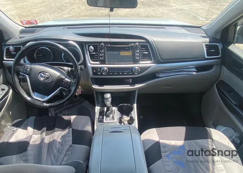 2018 Toyota Highlander Le from USA, damaged, VIN 5TDBZRFH4JS499433